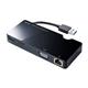 TTvC@USB3.2 Gen1oC hbLOXe[V@USB-3H131BK